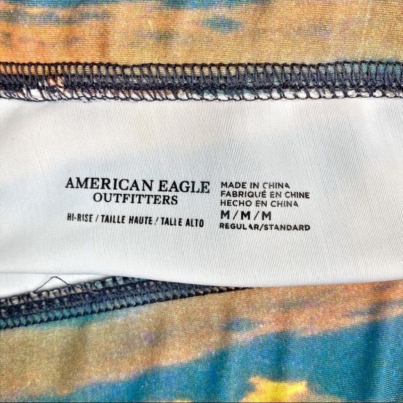 American Eagle Outfitters High Rise Mountain Sunset Leggings - Picture 7 of 8